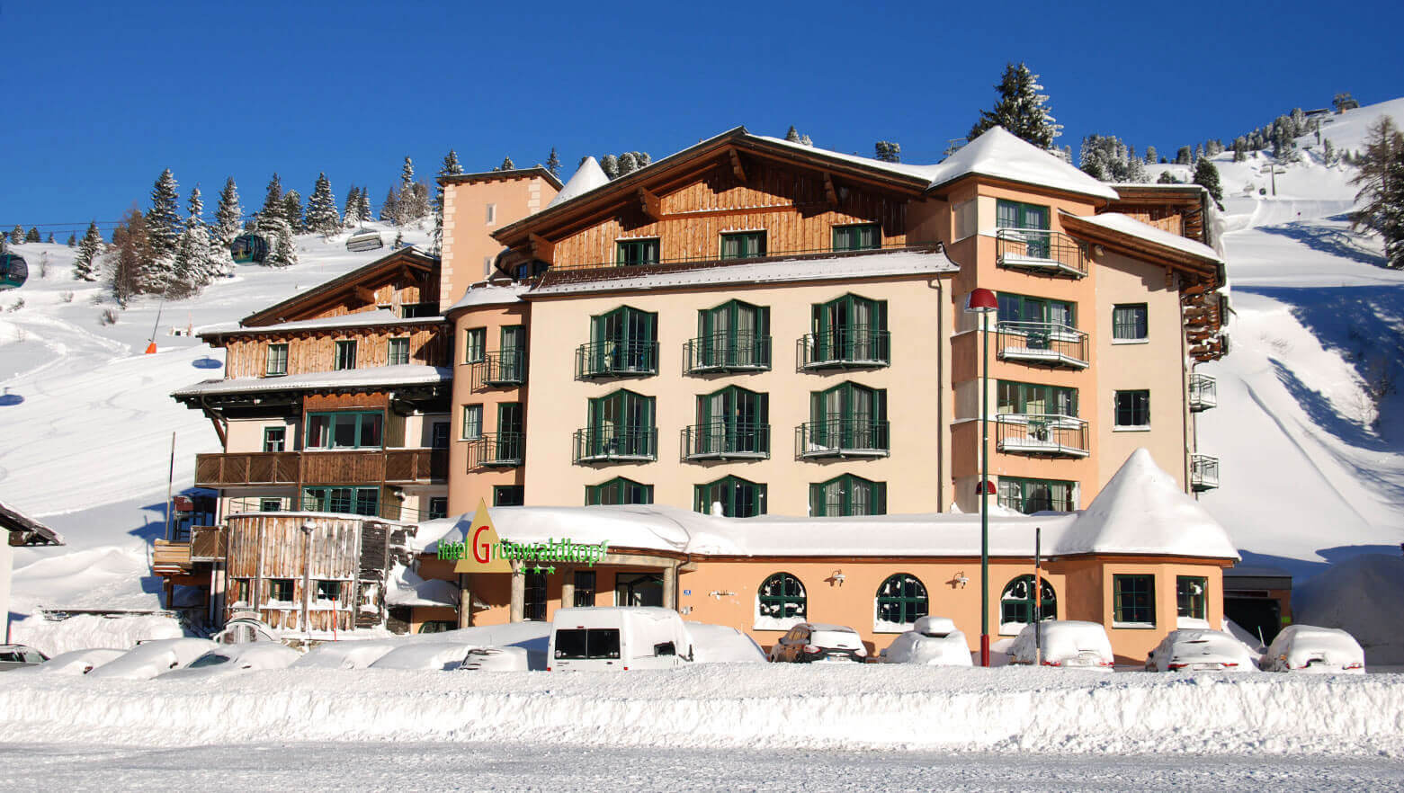 3-Sterne Hotel in Obertauern, Toplage an der Piste, Skigebiet Obertauern